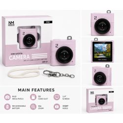 Mini Digital Camera (Pink)