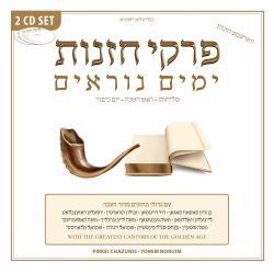 Pirkei Chazunes - Yomim Noruim 